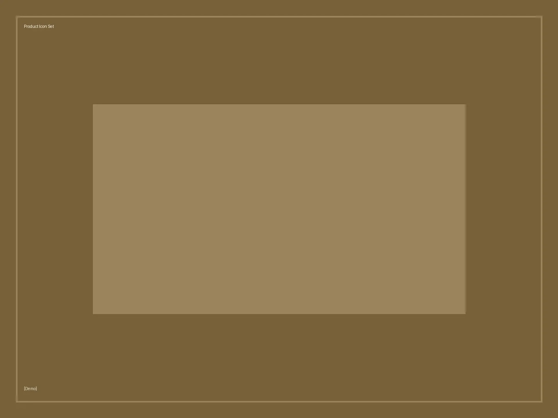 [Demo] Product Icon Set